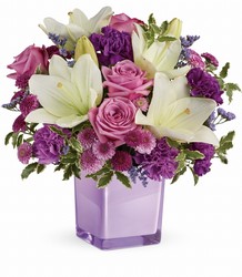 Pleasing Purple Bouquet from Flowers by Ramon of Lawton, OK